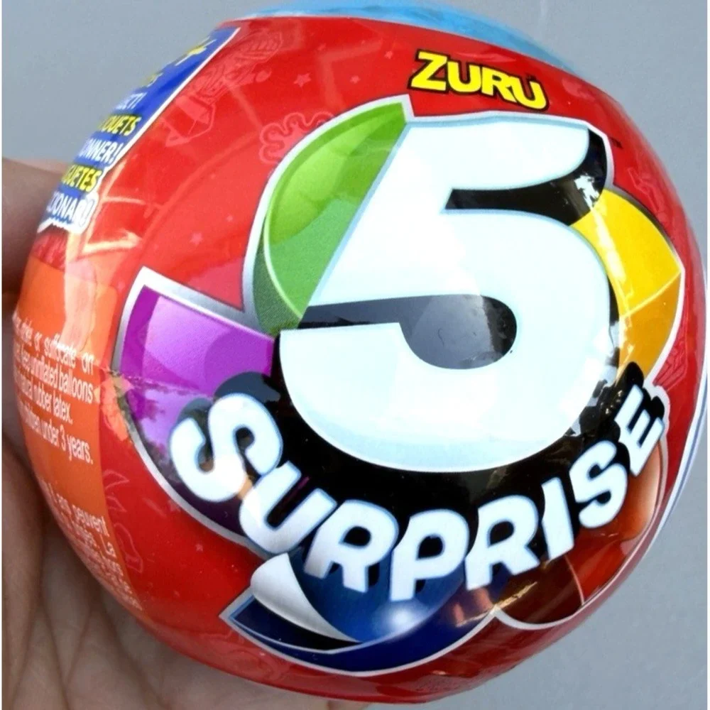 ZURU 5 Surprise Mystery Toy Balls Lot Of 4 New Sealed